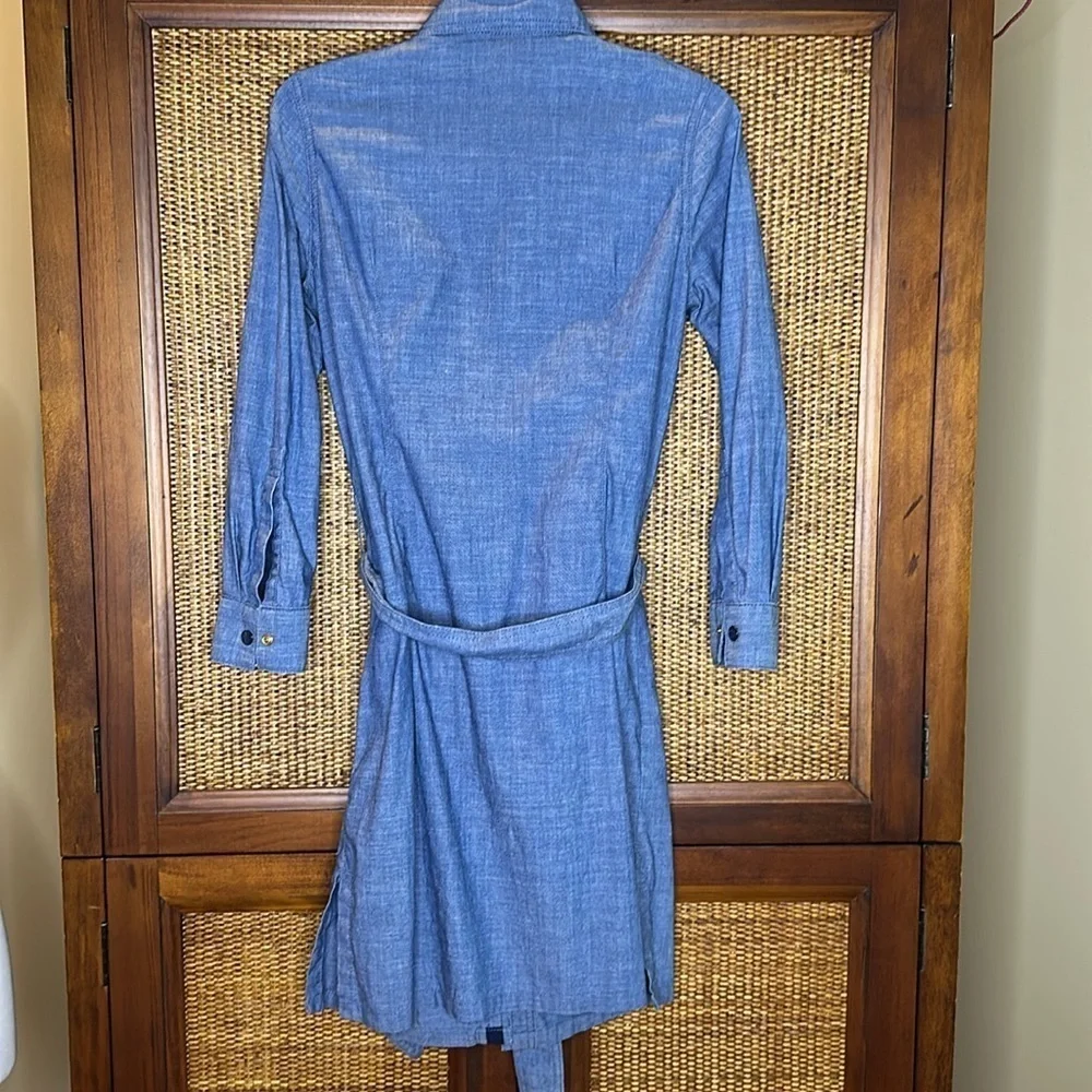 Tory Burch Indigo Denim Dress Sz2
